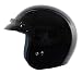Vega X-280 Black Large Open Face Helmet