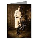 Babe Ruth Circa 1920 Baseball Sport Note Card Set