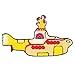Yellow Submarine DIY Iron On Embroidered Applique Patch