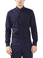 ESPRIT Collection Camisa Hombre (Azul Noche)