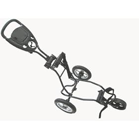 Linksman Golf X-9 Series 3 Wheel Golf Push Pull Cart