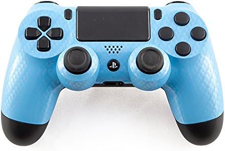 Light Blue Carbon PS4 Custom Controller