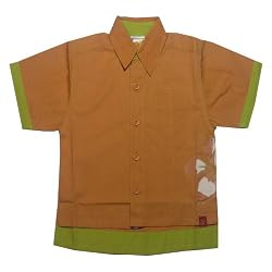 Le Fromage et L'Orange - Bleached Out Sunset Shirt, 4T