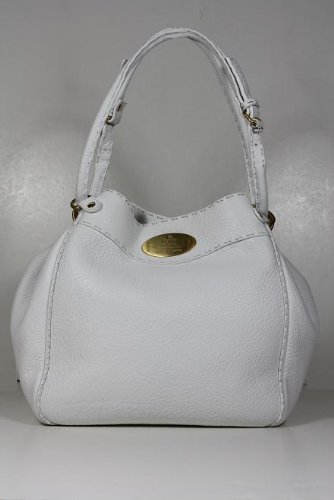 Authentic Fendi Handbags - white leather bucket