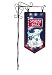 48 Holographic Polar Bears North Pole Lighted Sign Christmas Yard Art
