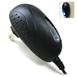 Premium Black Rapid Home Travel Wall Charger with Build-in Blue LED and IC Chip for Apple Iphone 3G, 3GS, 3G-S, Iphone 1st Generation, Ipod Nano 5, 5th Generation, 5th Gen Ipod Nano 4th 2nd Generation, IPod Touch, IPod Touch 2nd Generation