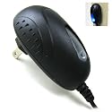 Premium Black Rapid Home Travel Wall Charger with Build-in Blue LED and IC Chip for Apple Iphone 3G, 3GS, 3G-S, Iphone 1st Generation, Ipod Nano 5, 5th Generation, 5th Gen Ipod Nano 4th 2nd Generation, IPod Touch, IPod Touch 2nd Generation
