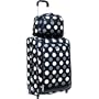 CalPak Monte Carlo 2 Piece Luggage Set (Black)