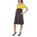 Liz Lange® for Target® Maternity Short-Sleeve Dress - Gray/Yellow