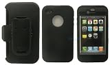 OtterBox Defender Case for iPhone 4 (Black, Retail Packaging, Fits AT&T iPhone)