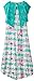 One Step Up Big Girls' High Low Maxi Dress with Lace Popover