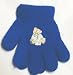 A Pair of One Size Stretch Magic Gloves with Sewn in Patch of Applique' for Children Ages 1-4 Years