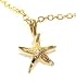 Beautiful 24k Gold Layered Starfish Pendant/Charm Necklace ~ Lifetime Warranty and Gift Boxed