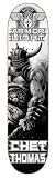Darkstar Chet Thomas Shutter (Silver) Skateboard Deck - 7.6 Inch