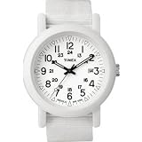 Timex Camper T2N427 AU Unisex Analog Quartz Watch with White Nylon Strap