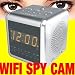 Covert Camera / Microphone & Wireless WiFi Video Server Hidden Inside Fully Functional Projection Alarm Clock Radio - Automatically Connects WiFi Network - Remote View & Record Online - Motion Activated Mini DVR Digital Video Recorder & SONY CCD Color IP Network Camera Audio / Video Recording - Great Nanny Cam Spy System