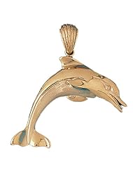 CleverEves 14K Gold Pendant Dolphin 14.6 - Gram(s)