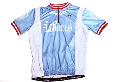 Solo Cycle Clothing Banque de Liberte Classique Cycling Jersey, M