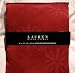 Ralph Lauren Dressage Red Holiday Snowwflake Tablecloth Damask 60 X 144