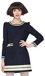 Spring 2015 General Print Wool  Dress