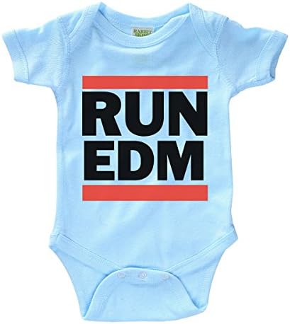 Moment Gear Baby Run EDM Onesie 6 Months Blue