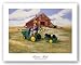 Tractor Ride (John Deere) by Donald Zolan 17"x24" Art Print Poster