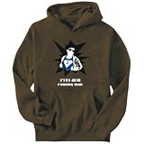 Hoodie Mens Brown 