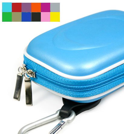 Many Color Available New Kroo Slim Camera Case for Sony Cyber-shot DSC Model Sony Cyber Shot Sony Cybershot DCSW30 DCSW50 and Others Screen Protector Kit Many Color Available