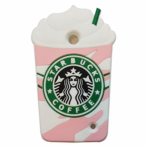 Nokia Lumia 635 Case Nokia Lumia 635 Silicone Case,Tribe-Tiger Pink Starbucks Coffee Ice Cream Silicone Back Cover Case for Nokia Lumia 635