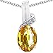 CandyGem 10k Gold Genuine Oval Citrine and title=