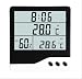 GSI Quality Handheld Hygro Thermometer Psychrometer With Instant Accurate &deg;C Or &deg;F Humidity And Indoor/Outdoor Temperature Measurements - For Critical Environmental Analysis