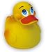 Rubber Duckie - Classic Duck (Size: 3" x 3")