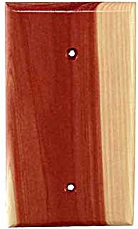 Sierra Lifestyles Traditional Switch Plate, 1 Blank, Tennessee Aromatic Cedar