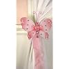 Nylon Butterfly Curtain Tieback - Pink Emily (Sold Individually)