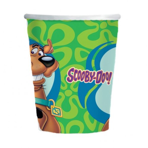 Scooby Doo Paper Party Cups, pack of 8,  266mls