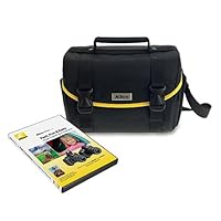 Nikon D3000-D5000 DSLR Starter Kit  with Nikon School DVD Fast, Fun and Easy III / IV and D-SLR System Case