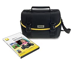 Nikon D3000-D5000 DSLR Starter Kit  with Nikon School DVD Fast, Fun and Easy III / IV and D-SLR System Case