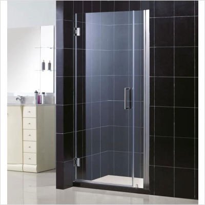 Dreamline SHDR-20307210-04 Unidoor Opening 30-31 inch Frameless Shower Door, Brushed Nickel