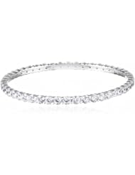 Sterling Silver Swarovski Zirconia Bangle Bracelet