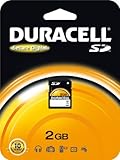 Duracell 2 GB SD Flash Memory Card DU-SD-2048-C