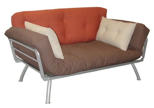 Mali Flex Plank And Dusk And Stone Futon And Cushions By Elite Furniture
