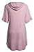 Women's Kangaroo Pocket Hooded Tunic Top