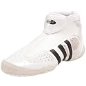 adidas Men's AdiSTAR Beijing Wrestling Shoe,White/White/Black,11 M US