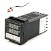 New Universal Dual Digital F/C PID Temperature Controller Control 0-400 Centigrade Relay Ac 100-240v