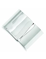 Genuine .925 Sterling Silver 40mm Fancy Cuff Bangle Bracelet 42.2 Grams . 100% Satisfaction Guaranteed.
