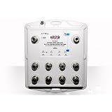 Buy 8-Port Bi-Directional Cable TV HDTV Amplifier Splitter Signal Booster with Pa...