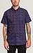 RVCA Men's That'll Do Plaid Short Sleeve Woven Shirt