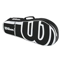 Wilson Advantage Triple Tennis Racquet Bag (Black\Gray)