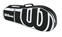 Wilson Advantage Triple Tennis Racquet Bag (Black\Gray)