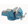 CLARKE METALWORK FIXED BENCH VICE 4" 100mm BLUE